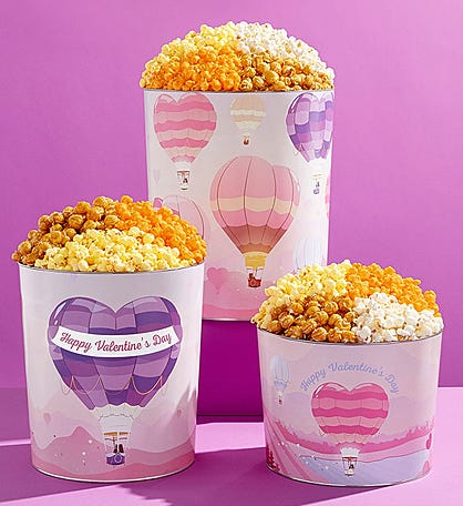 Love Lifts Us Up Popcorn Tins